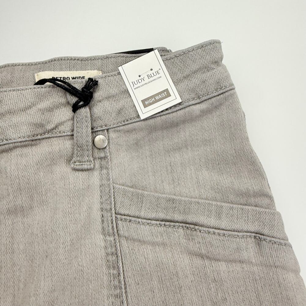 NWT NEW Judy Blue High Waist Retro Wide Jeans - Picture 3 of 16